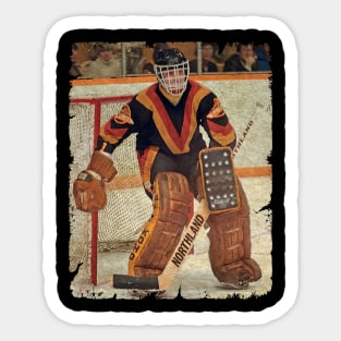 Glen Hanlon, 1978 in Vancouver Canucks (3.57 GAA) Sticker